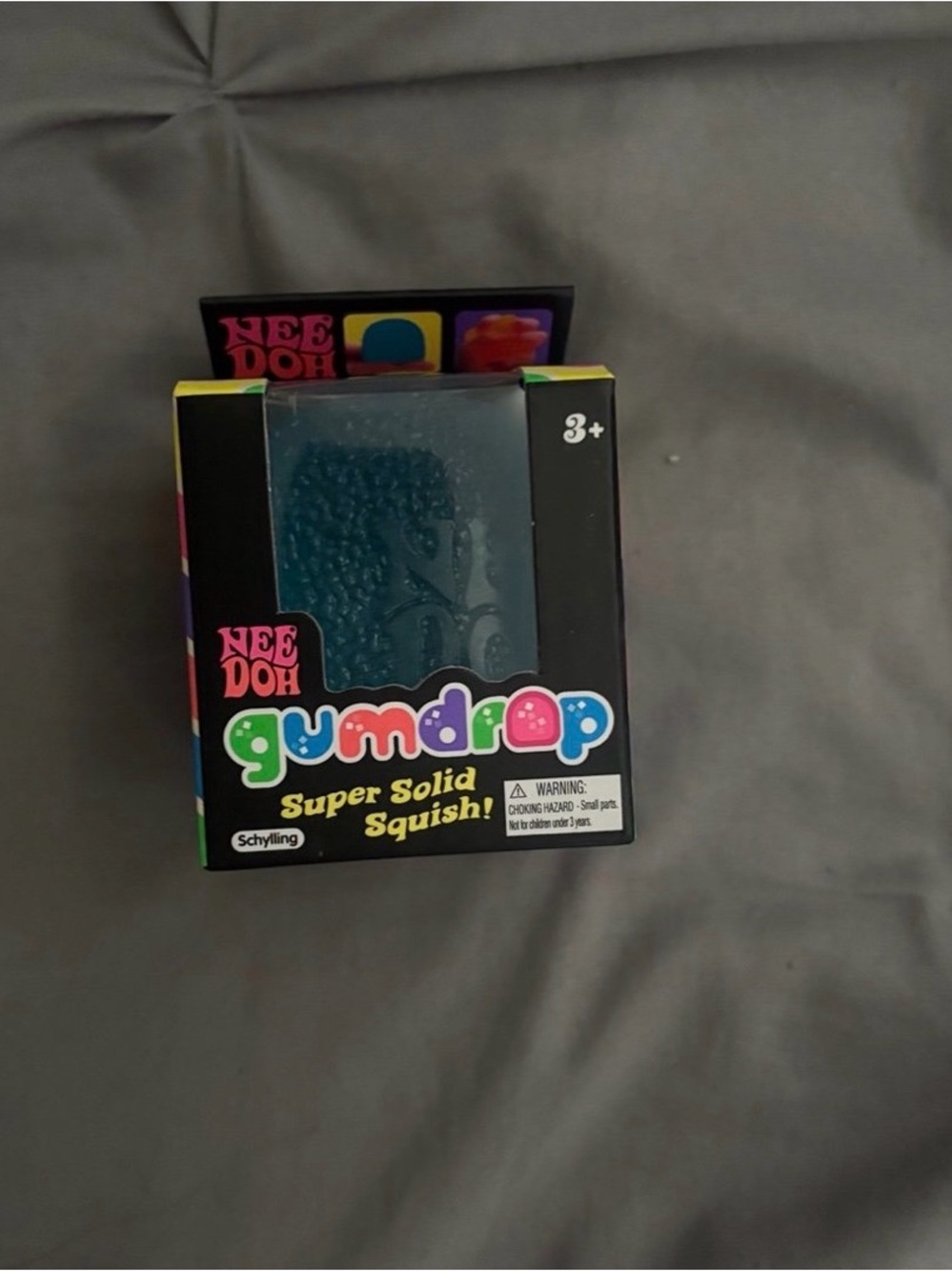 Gumdrop Super Solid Squish Sensory Toy - Blue (NeeDoh)